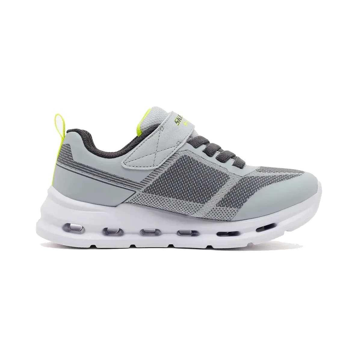 Skechers Glide-step Lights Büyük Erkek Çocuk Gri Işıklı Spor Ayakkabı