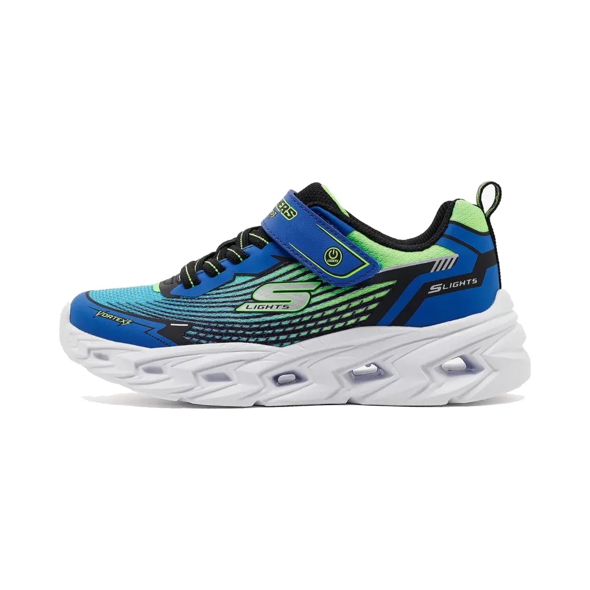 Skechers Vortex 3.0 Büyük Erkek Çocuk Siyah Işıklı Spor Ayakkabı · 400590L-BBLM (2/6)