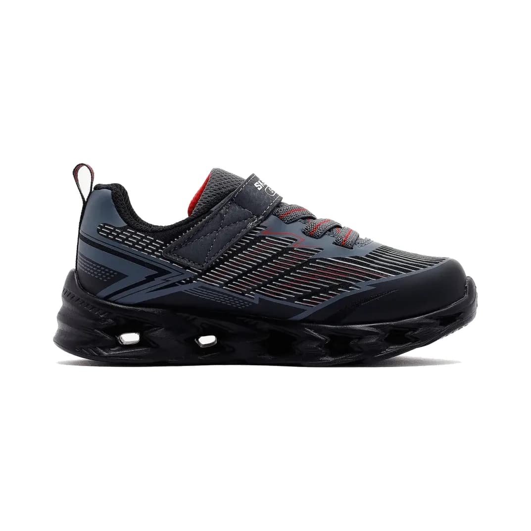 Skechers Vortex 2.0 Küçük Erkek Çocuk Siyah Işıklı Spor Ayakkabı · 400605N-BKCC