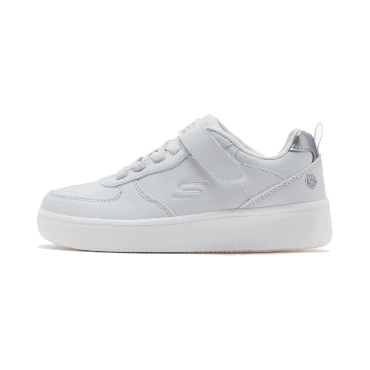 Skechers Sport Court 92 - Show Maddox Büyük Erkek Çocuk Beyaz Işıklı Sneakers · 400623L-WHT (2/10)