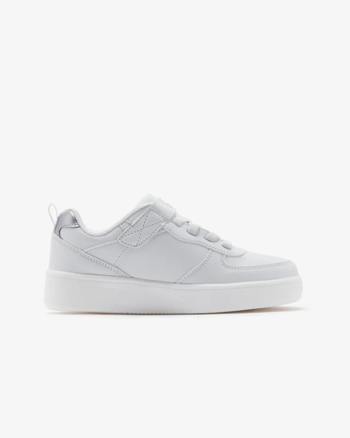 Skechers Sport Court 92 - Show Maddox Büyük Erkek Çocuk Beyaz Işıklı Sneakers · 400623L-WHT (8/10)