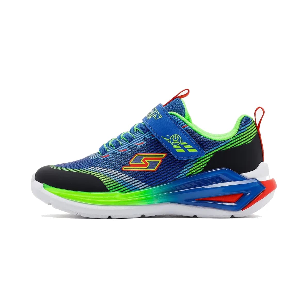 Skechers Tri-namics 2.0 Büyük Erkek Çocuk Mavi Işıklı Spor Ayakkabı · 401661L-BLMT (2/7)