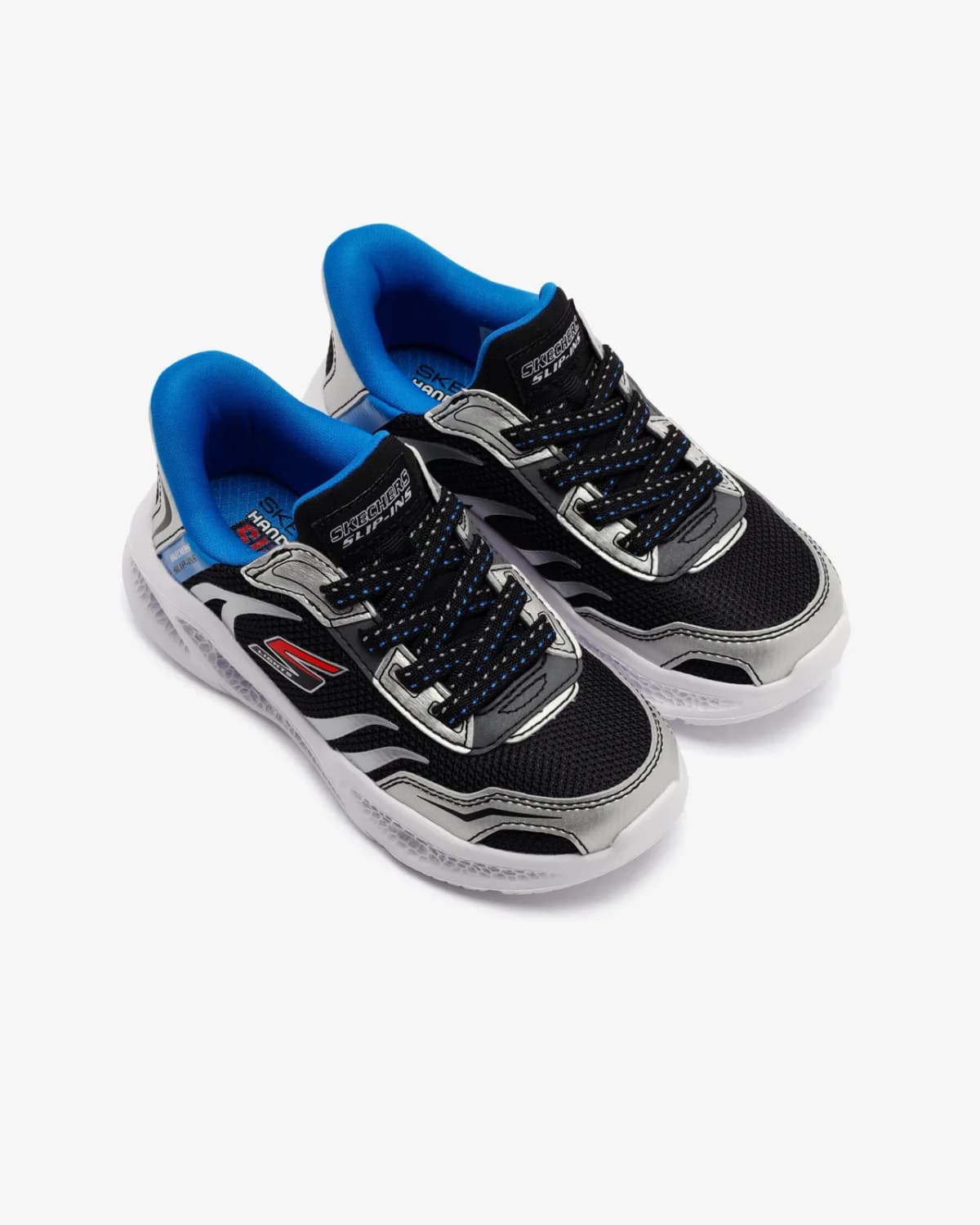Skechers Meteor-lights Brisk-beams Büyük Erkek Çocuk Gri Işıklı Spor Ayakkabı · 403848L-SLBK (6/11)