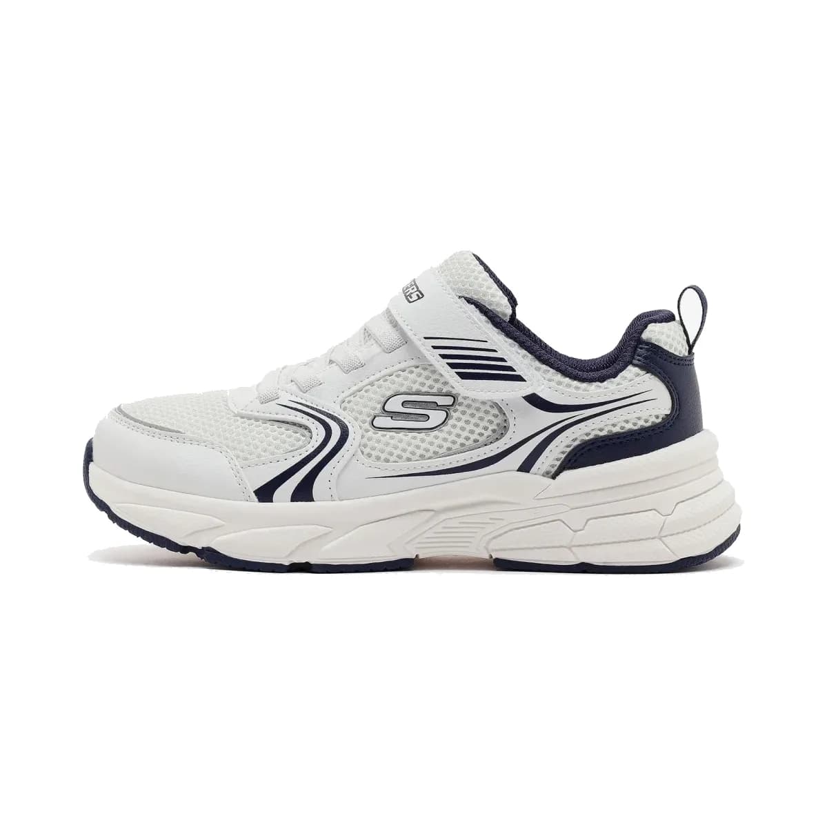Skechers Retro-graph Büyük Erkek Çocuk Beyaz Spor Ayakkabı · 403857L-WNVY (3/6)
