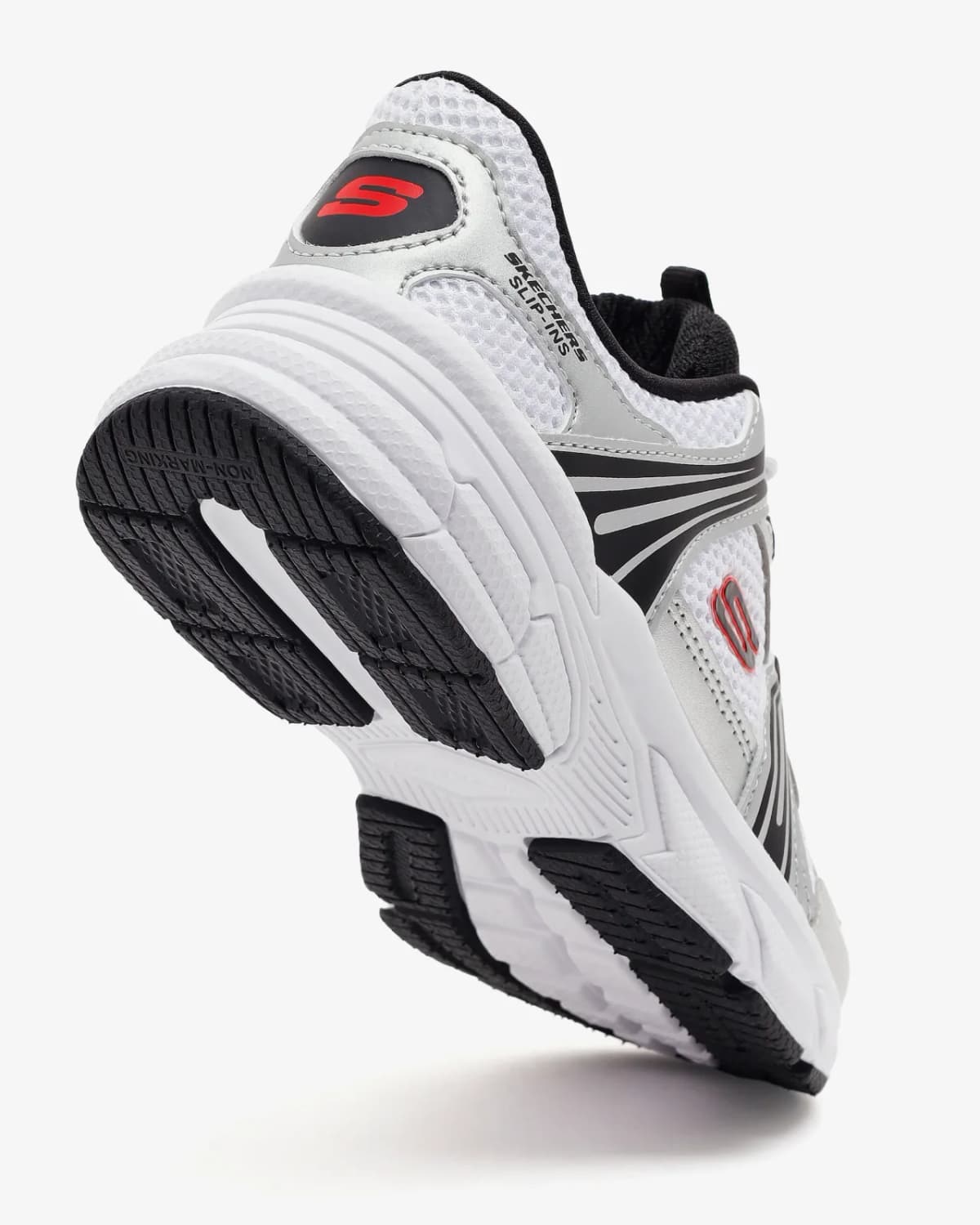 Skechers Retro-graph Büyük Erkek Çocuk Gri Spor Ayakkabı — Çok Renkli · 404204L-SLW (7/7)
