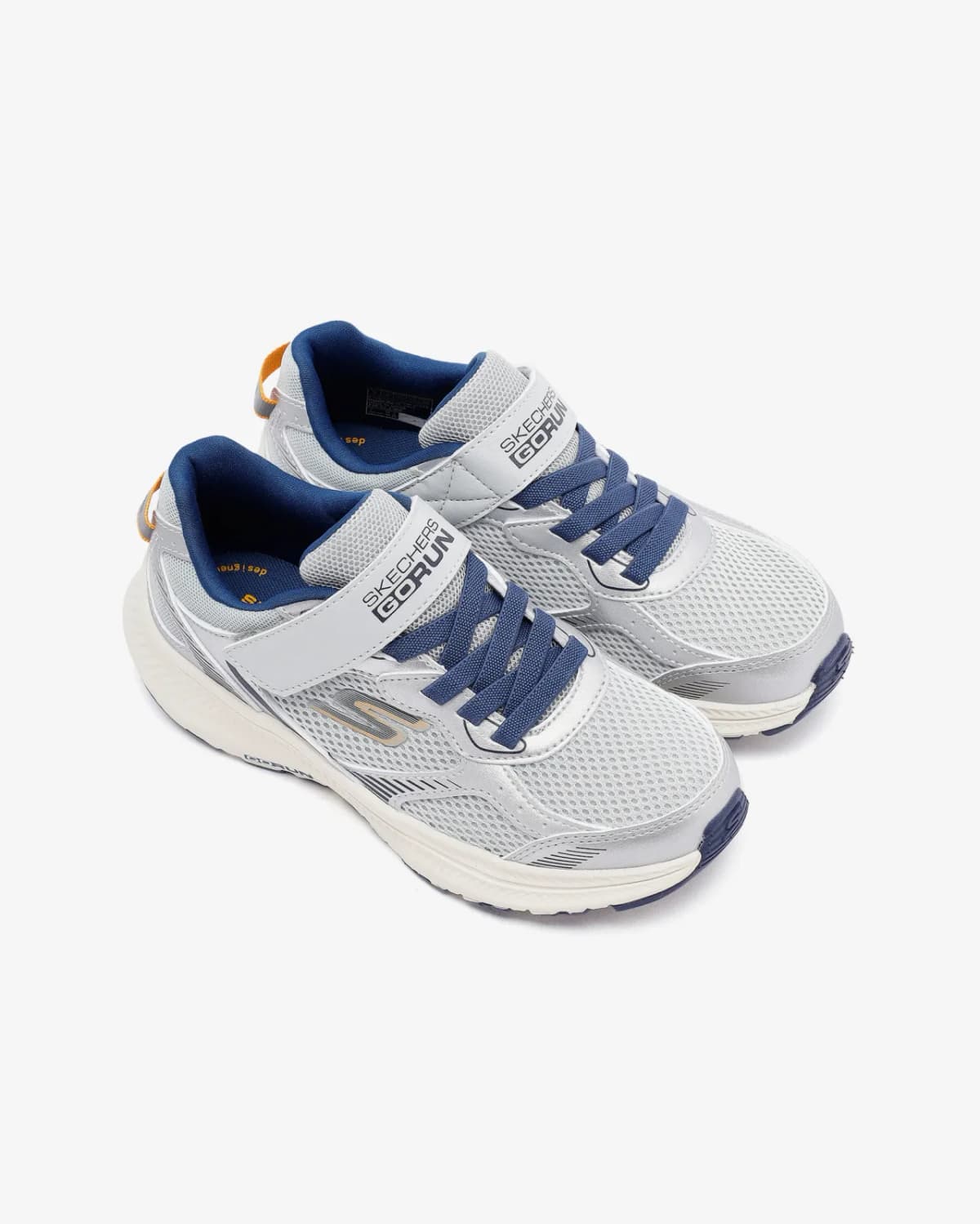Skechers Go Run Consistent 2.0 - Level-pace Büyük Erkek Çocuk Gri Spor Ayakkabı · 405039L-SLNV (6/7)