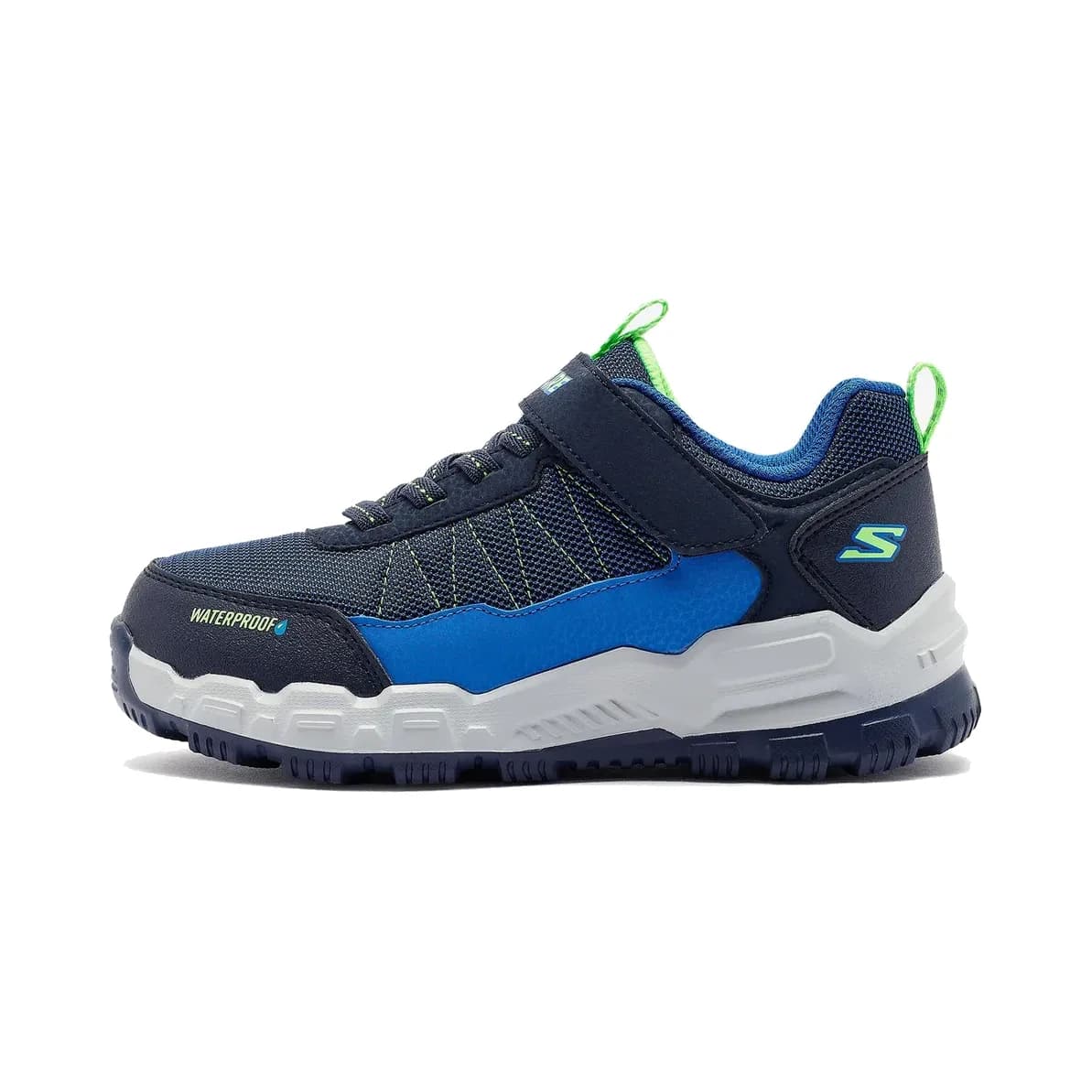 Skechers Adventure Track Büyük Erkek Çocuk Lacivert Su Geçirmez Spor Ayakkabı — Mavi · 406402L-NVBL (4/13)