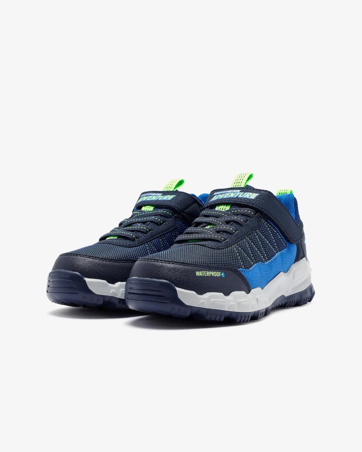 Skechers Adventure Track Büyük Erkek Çocuk Lacivert Su Geçirmez Spor Ayakkabı — Mavi · 406402L-NVBL (9/13)