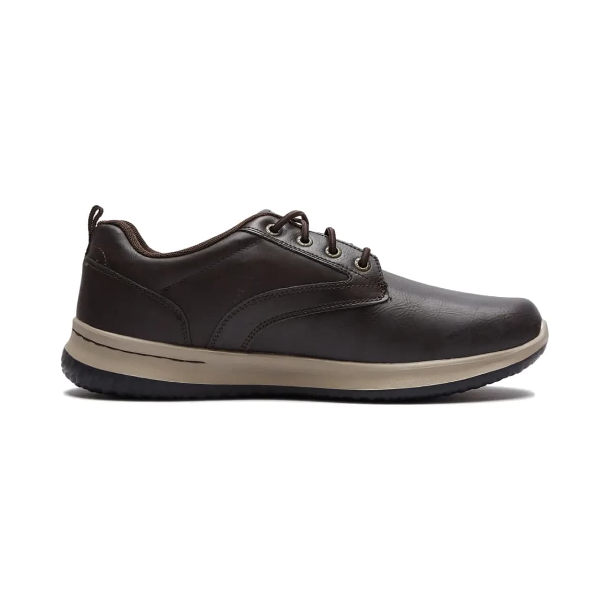 Skechers Delson - Antigo Erkek Kahverengi Su Geçirmez Günlük Ayakkabı — Siyah · 65693-CHOC