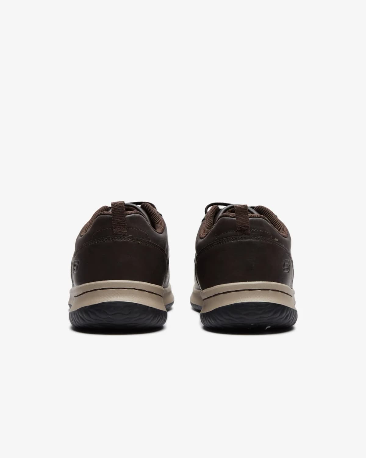 Skechers Delson - Antigo Erkek Kahverengi Su Geçirmez Günlük Ayakkabı — Siyah · 65693-CHOC (5/8)