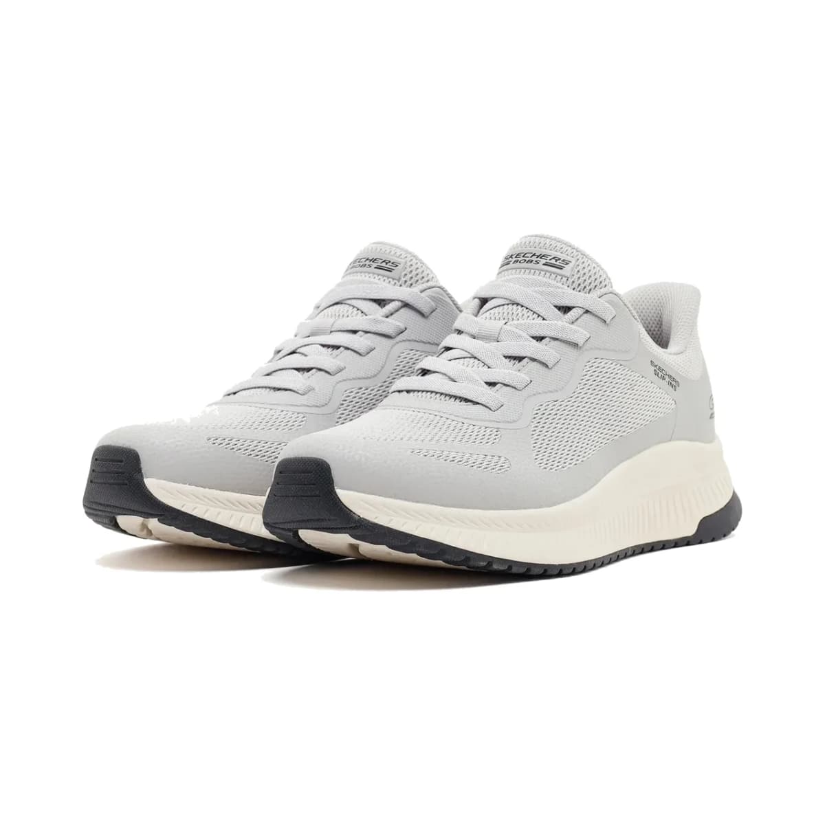Skechers Bobs Squad 4 Erkek Gri Spor Ayakkabı · 118423-LTGY (3/7)