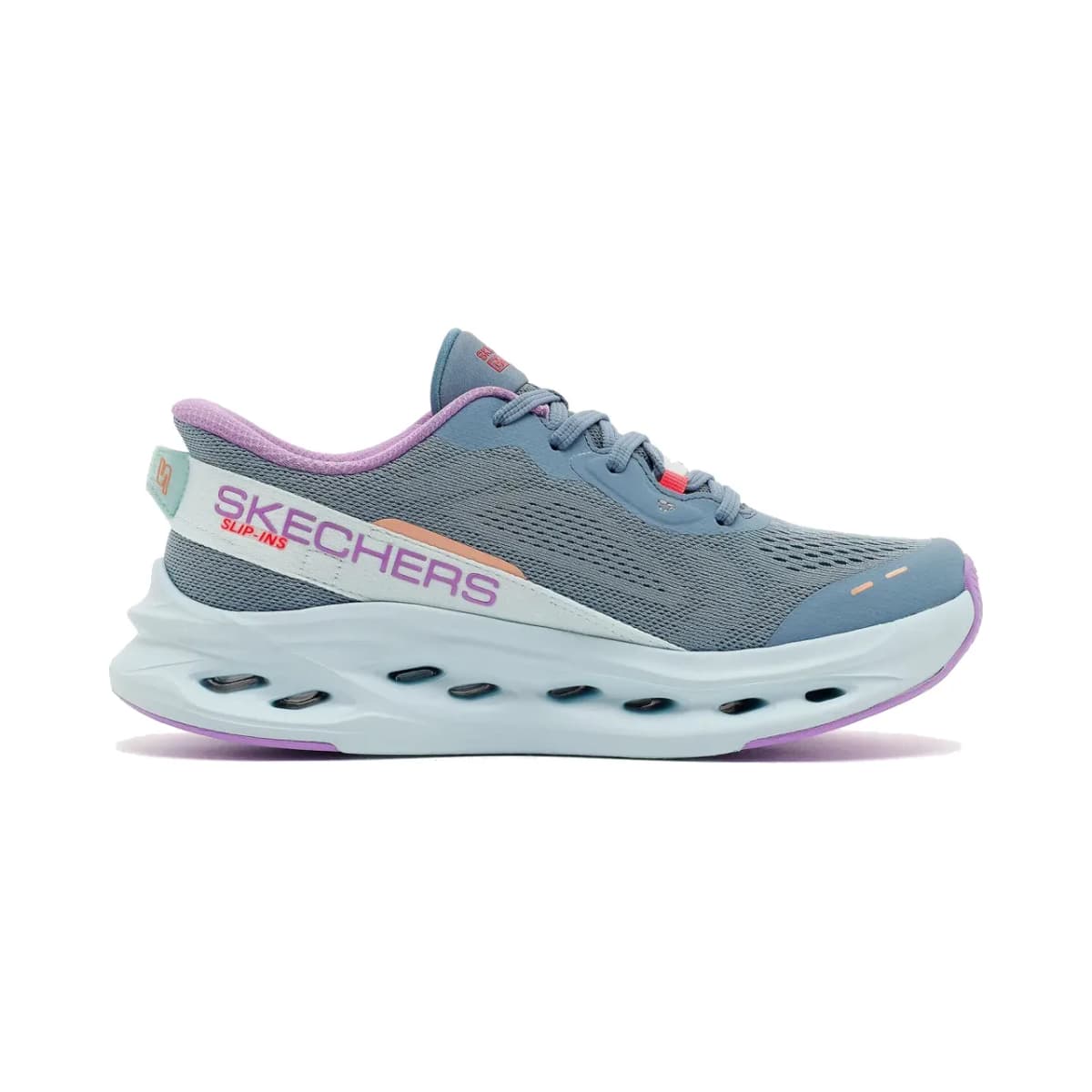 Skechers Max Cushioning Glide-step Kadın Gri Koşu Ayakkabısı · 129400-SLT