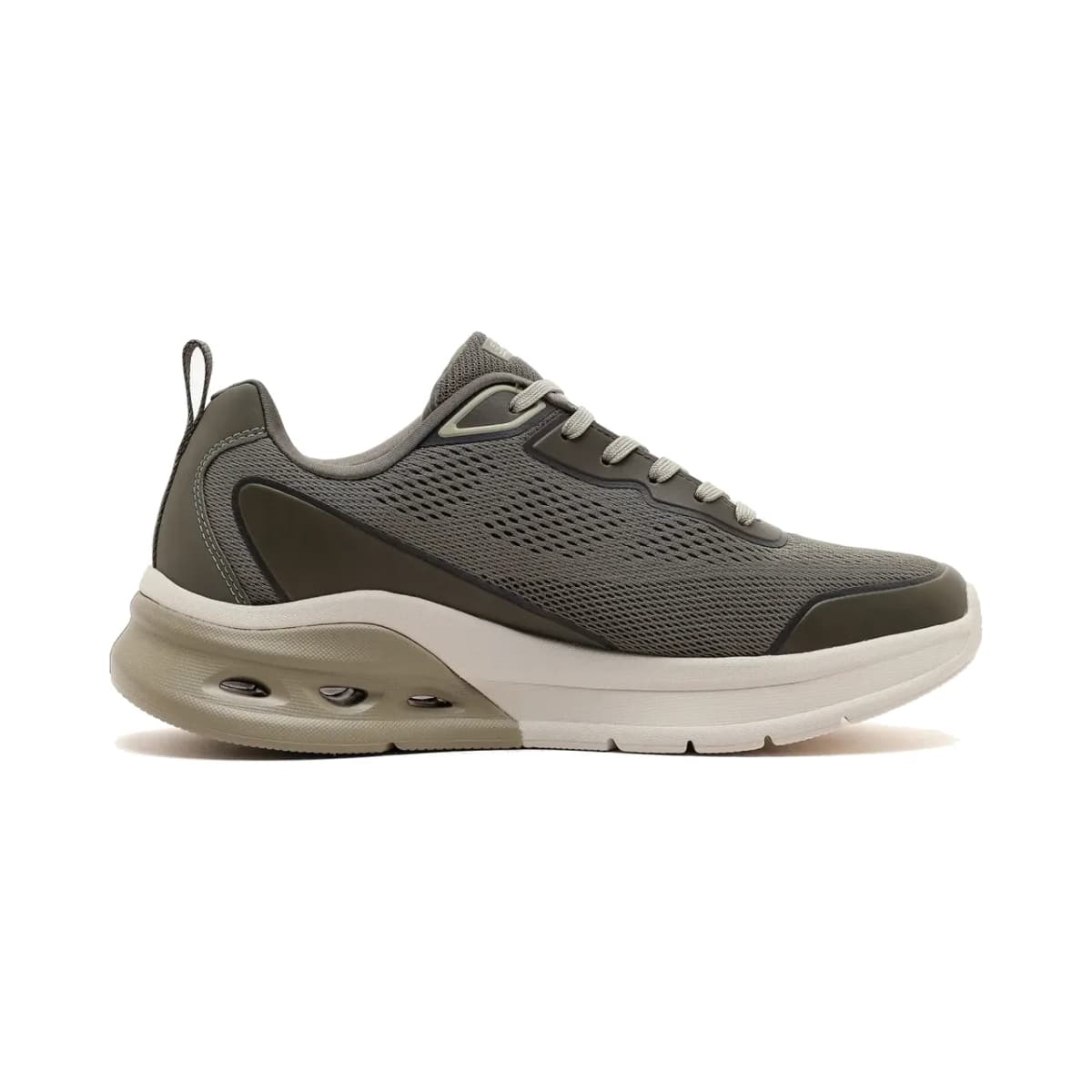 Skechers Bobs Arc Waves 2.0 - Class Rank Erkek Haki Spor Ayakkabı — Yeşil · 118340-OLV
