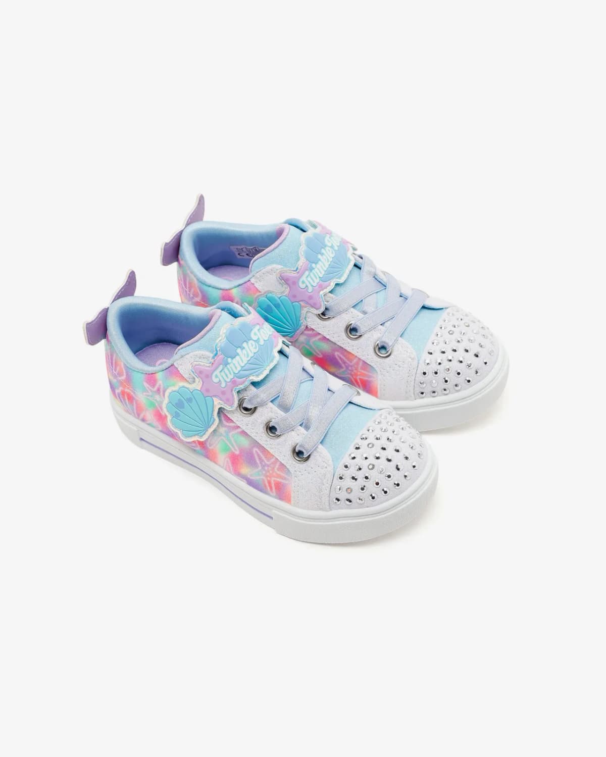 Skechers Twinkle Sparks - Underwater Magic Küçük Kız Çocuk Beyaz Işıklı Spor Ayakkabı · 314824N-WMLT (5/6)