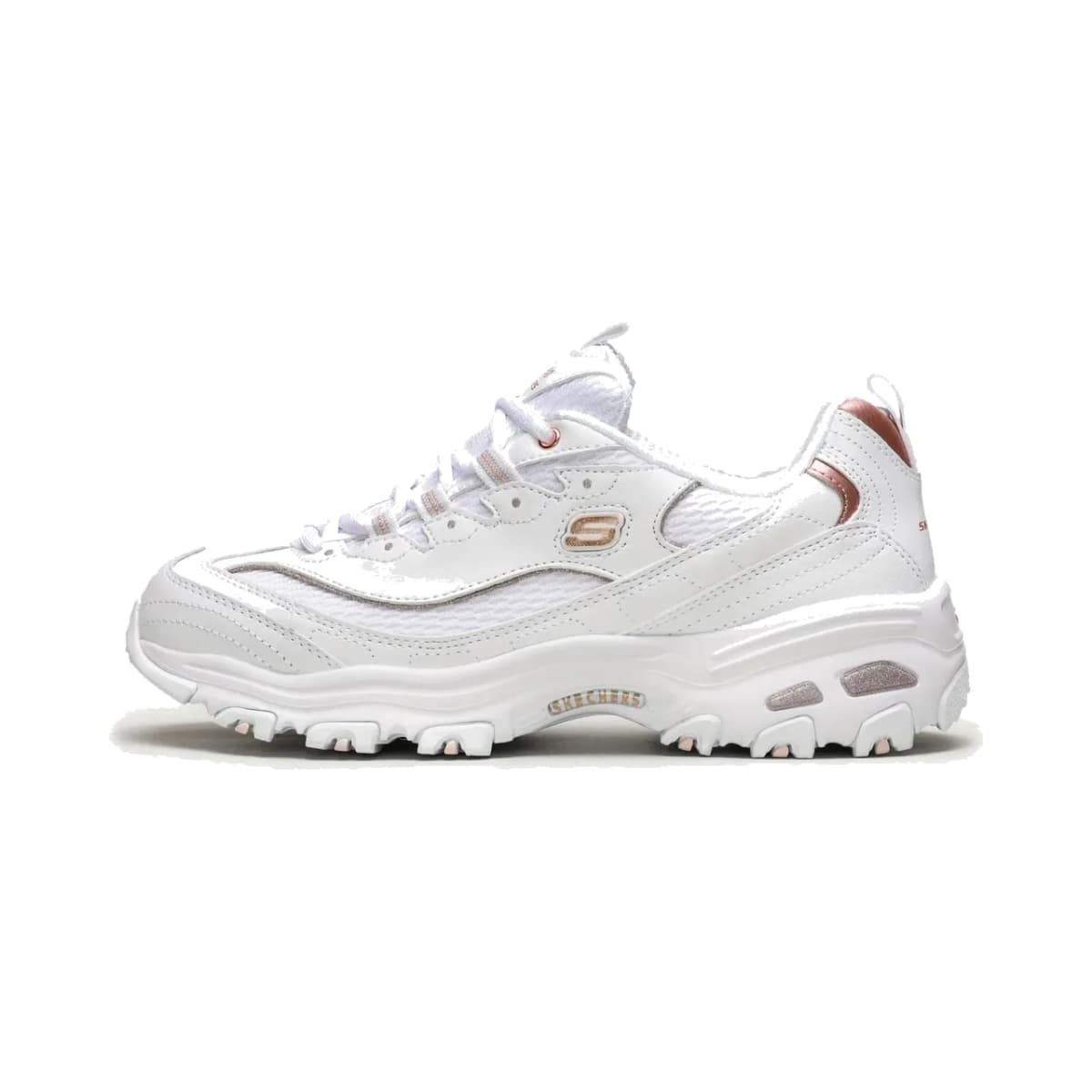 Skechers D'lites - Copper Divine Kadın Beyaz Sneakers · 13145-WTRG (2/5)