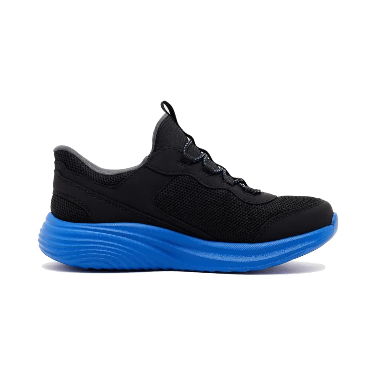 Skechers Bounder Pro Büyük Erkek Çocuk Siyah Spor Ayakkabı — Mavi · 404208L-BKBL