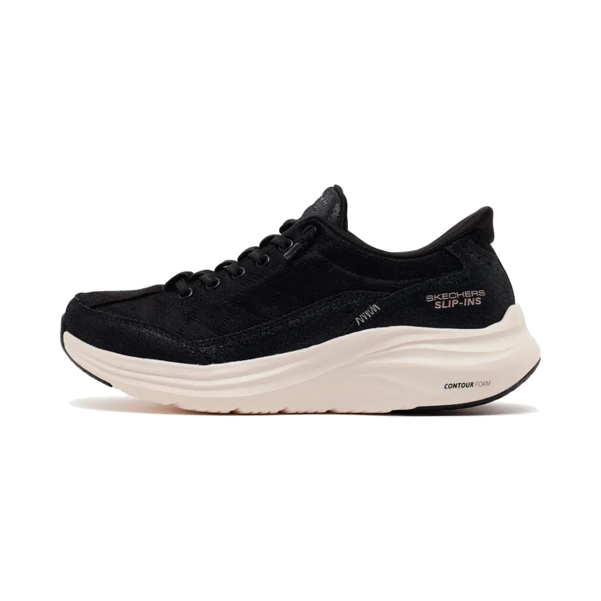 Skechers Contour Foam - Natural Ease - Cozy Fit Kadın Siyah Spor Ayakkabı · 150507-BKRG (2/7)