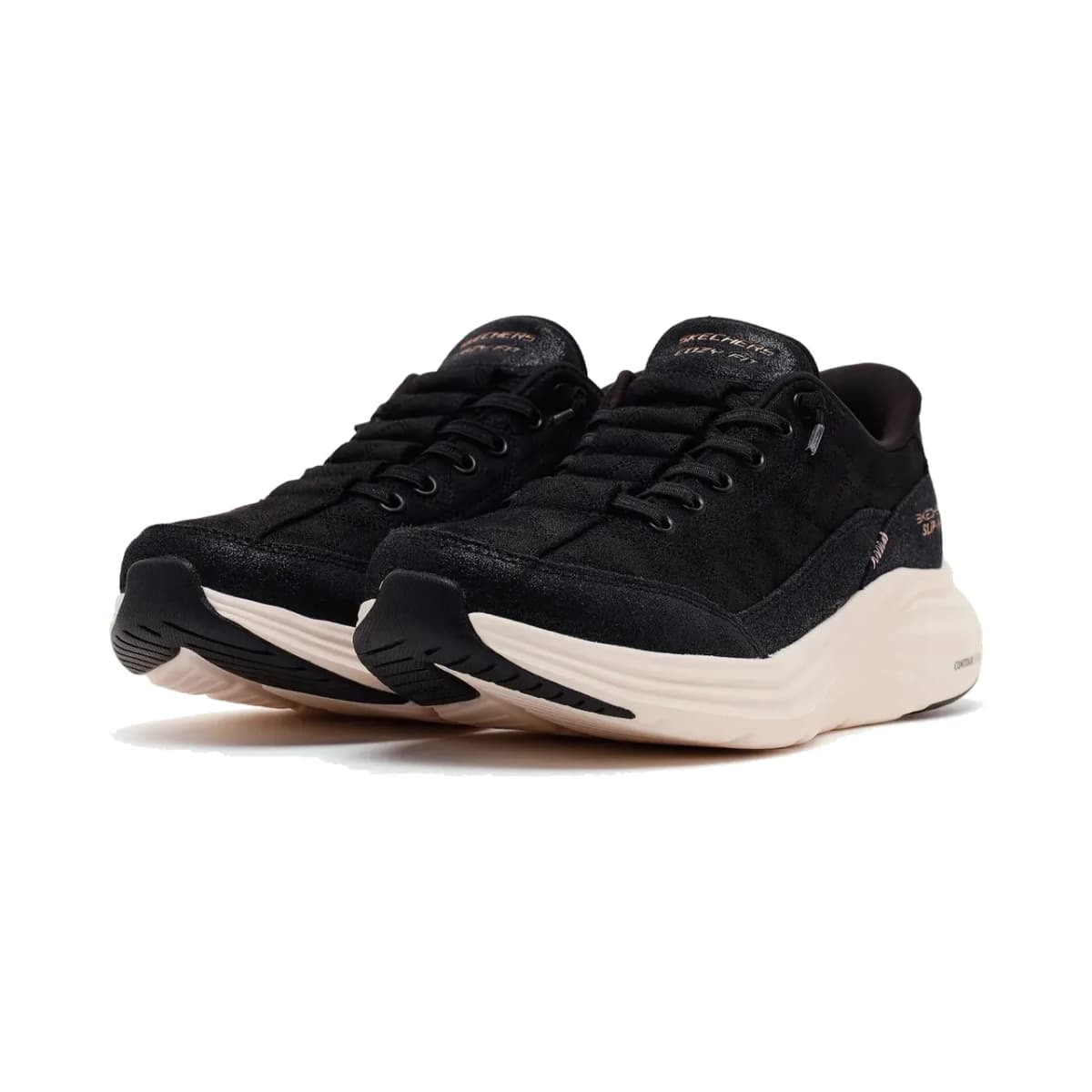 Skechers Contour Foam - Natural Ease - Cozy Fit Kadın Siyah Spor Ayakkabı · 150507-BKRG (3/7)