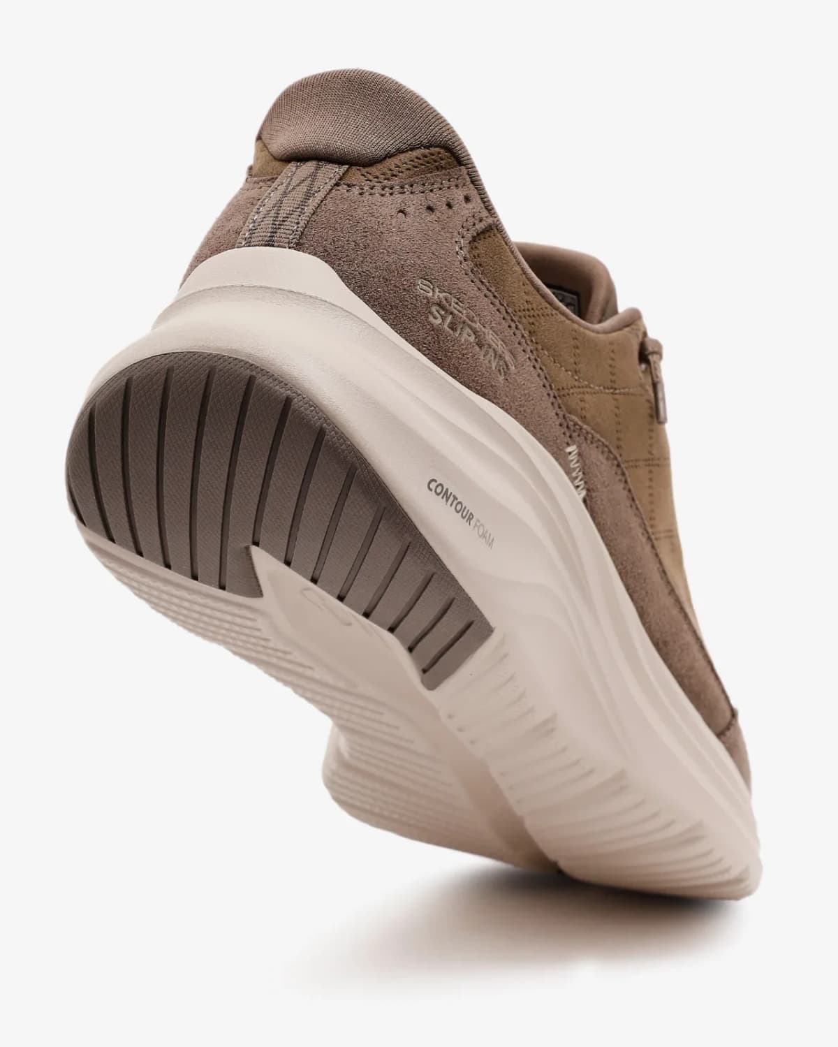 Skechers Contour Foam - Calvoro - Cozy Fit Erkek Bej Spor Ayakkabı · 233290-DKTP (7/7)