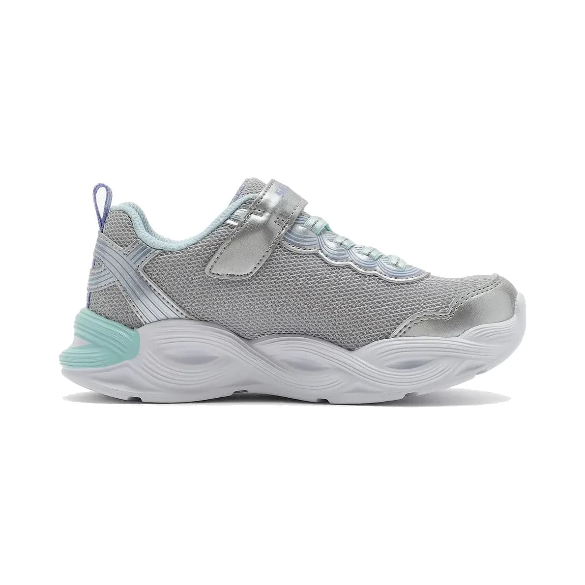 Skechers Twisty Glow Büyük Kız Çocuk Gri Işıklı Spor Ayakkabı · 303717L-SMLT
