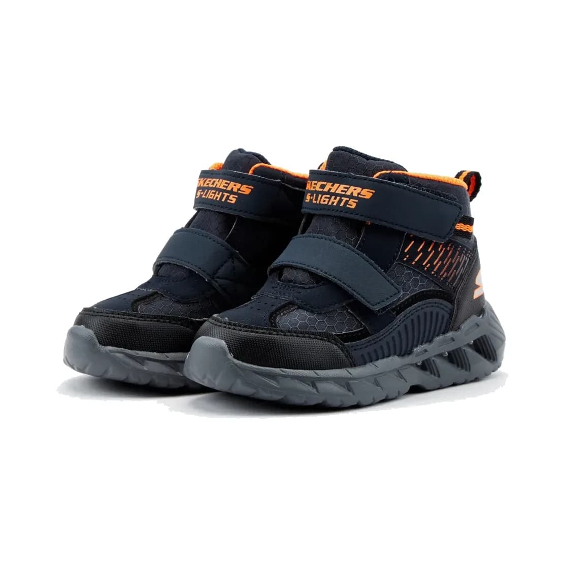 Skechers Magna - Lights - Frosty Fun Küçük Erkek Çocuk Lacivert Işıklı Bot — Mavi · 401504N-NVBK (3/9)