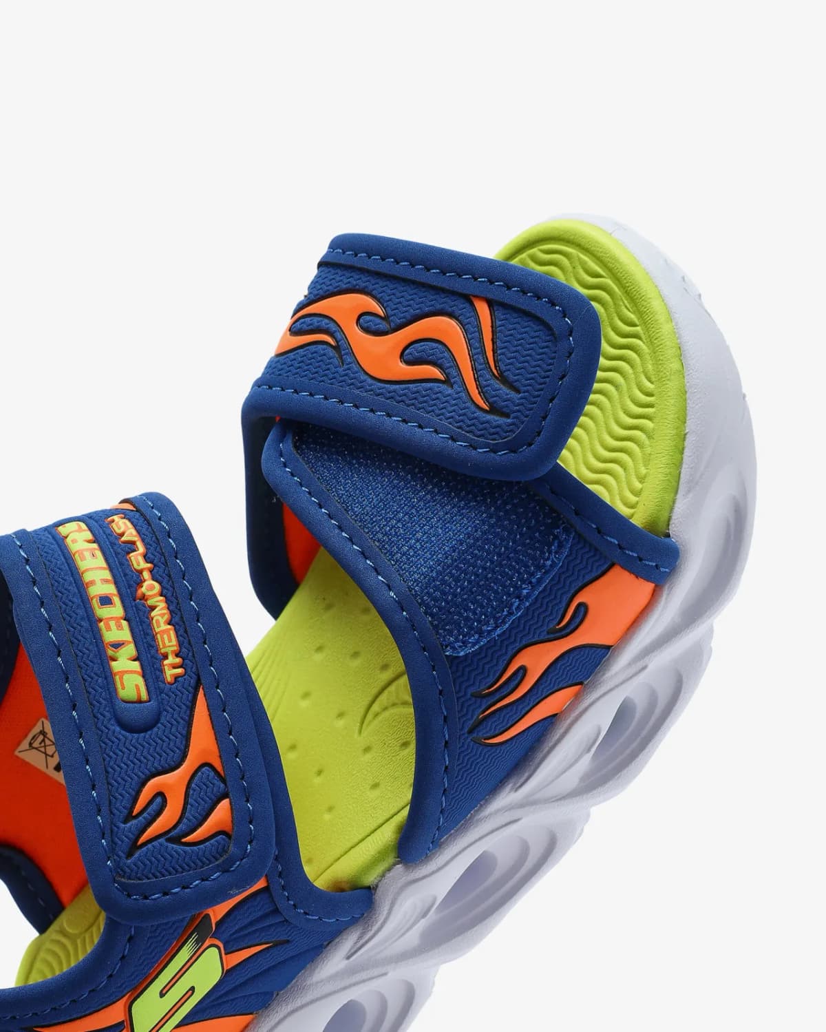 Skechers Thermo-splash - Heat Tide Küçük Erkek Çocuk Mavi Işıklı Sandalet · 400102N-BLOR (7/8)
