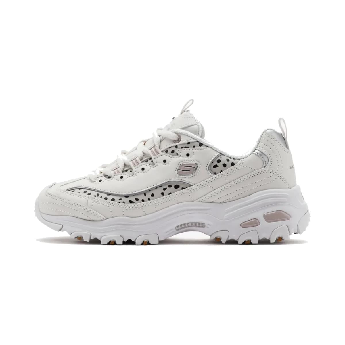 Skechers D'lites - Wildcats Kadın Beyaz Sneakers — Bej · 150236-OFPK (2/10)