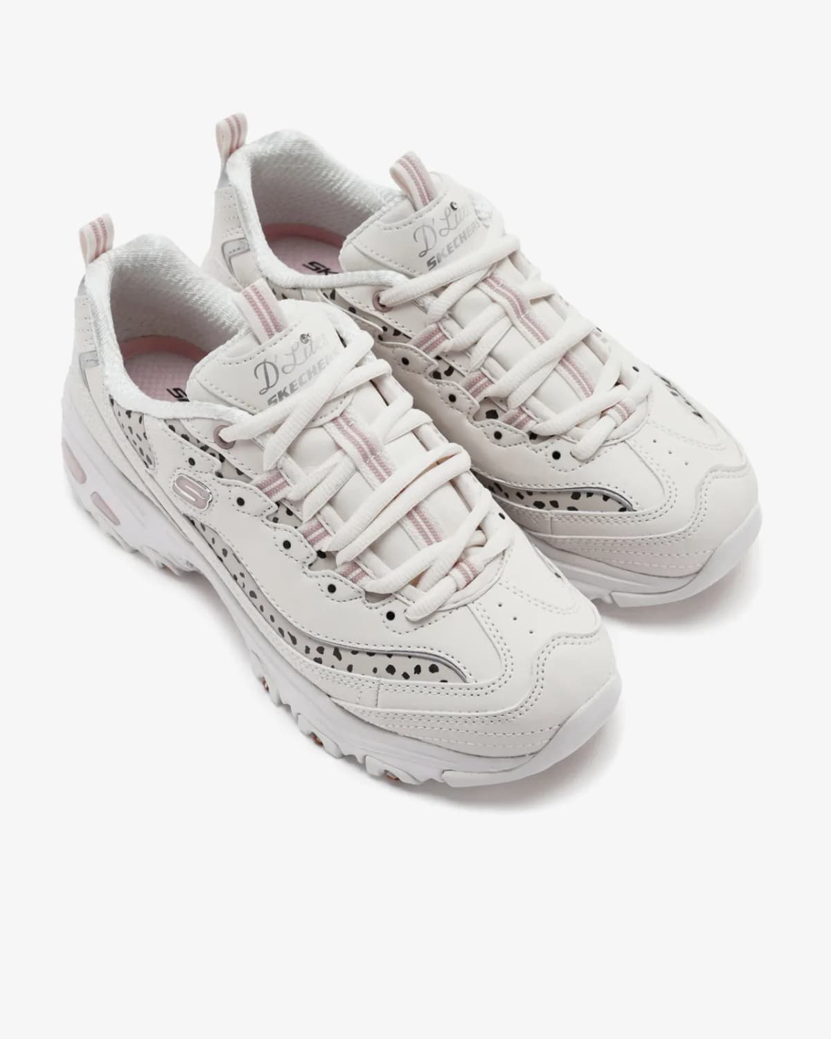 Skechers D'lites - Wildcats Kadın Beyaz Sneakers — Bej · 150236-OFPK (6/10)