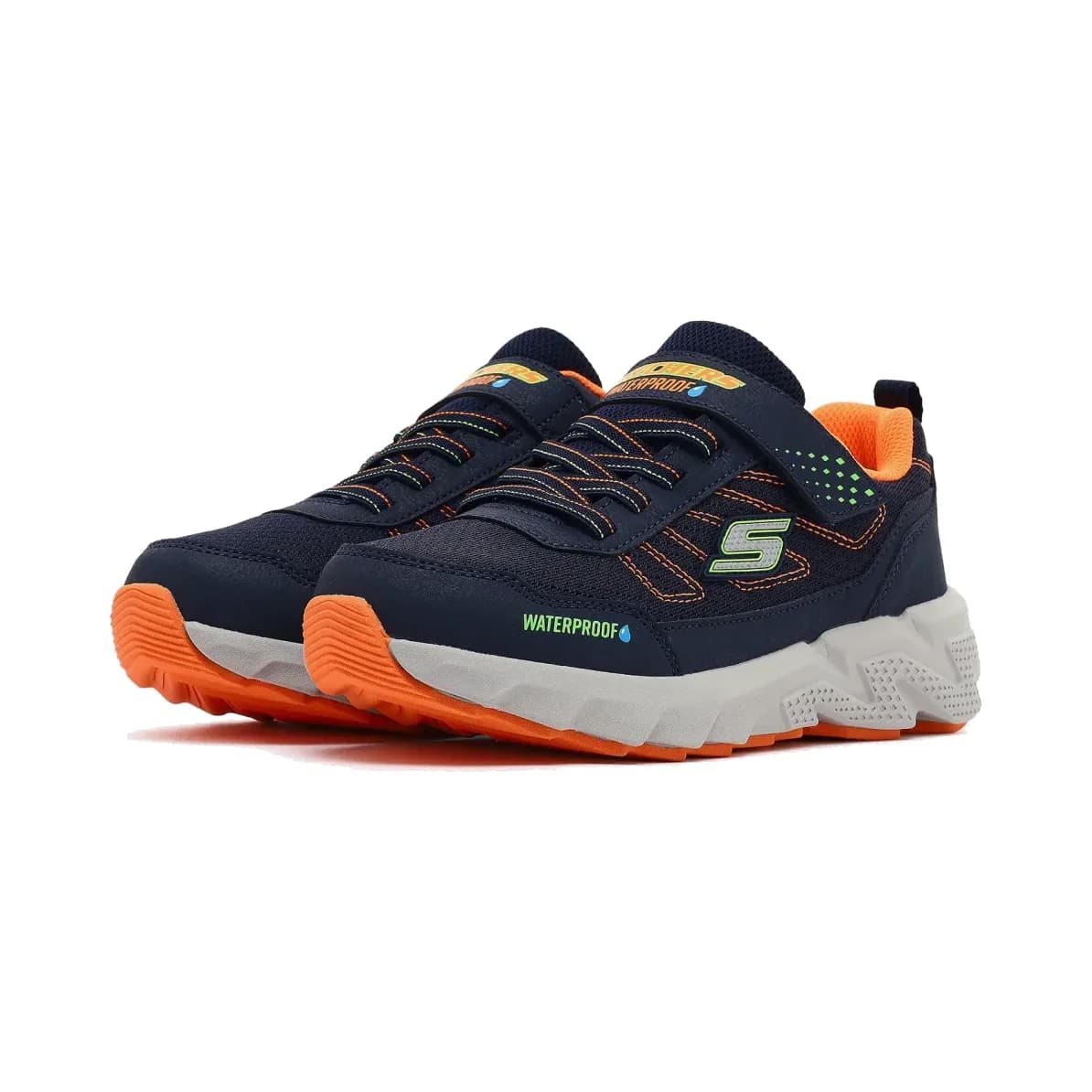Skechers Elite Sport Tread - Aquavek Büyük Erkek Çocuk Lacivert Su Geçirmez Spor Ayakkabı — Mavi · 406334L-NVOR (3/5)