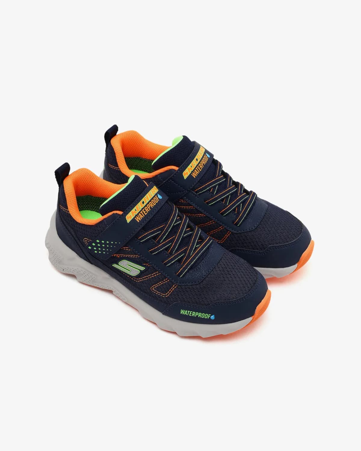 Skechers Elite Sport Tread - Aquavek Büyük Erkek Çocuk Lacivert Su Geçirmez Spor Ayakkabı — Mavi · 406334L-NVOR (5/5)