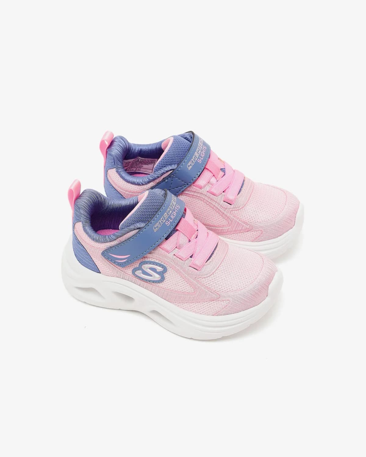 Skechers Sola Glow 2.0 Küçük Kız Çocuk Gri Işıklı Spor Ayakkabı · 303729N-GYPK (5/5)