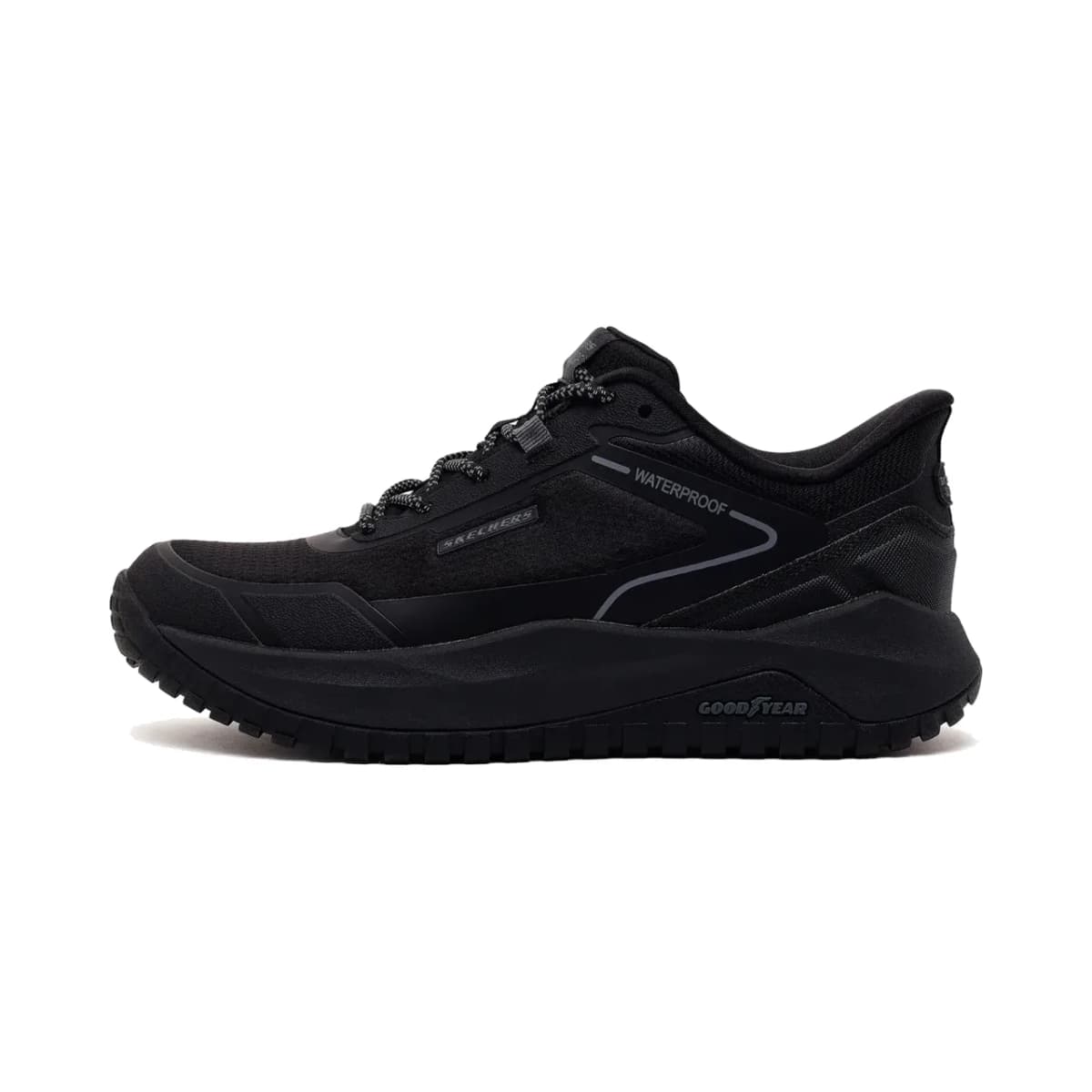 Skechers Badger Erkek Siyah Su Geçirmez Günlük Ayakkabı · 211367-BBK (2/7)