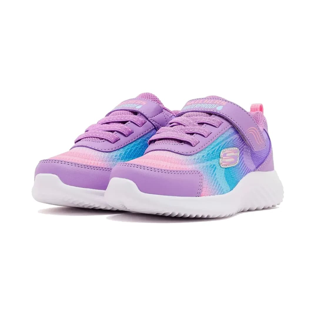 Skechers Bounder-hydra Cool Küçük Kız Çocuk Mor Su Geçirmez Spor Ayakkabı — Çok Renkli · 303452N-LVMT (3/5)