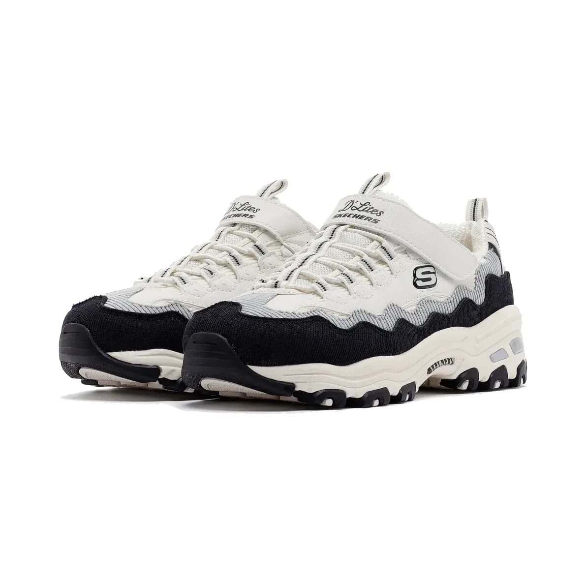 Skechers D'lites Büyük Kız Çocuk Beyaz Sneakers · 303951L-OFWT (3/7)