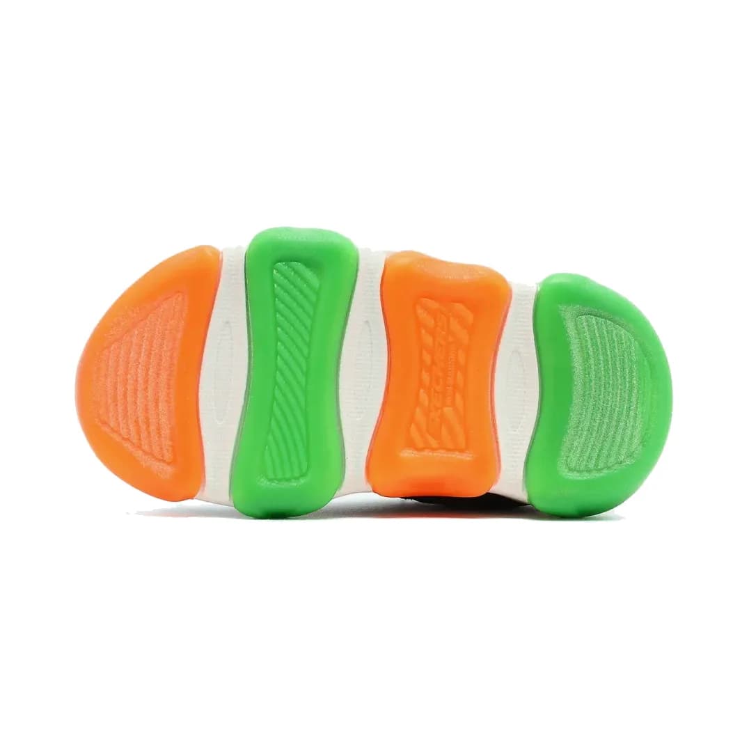 Skechers Mighty Glow 2.0 - Dino Bolt Küçük Erkek Çocuk Siyah Işıklı Spor Ayakkabı · 403501N-BKOR (4/6)