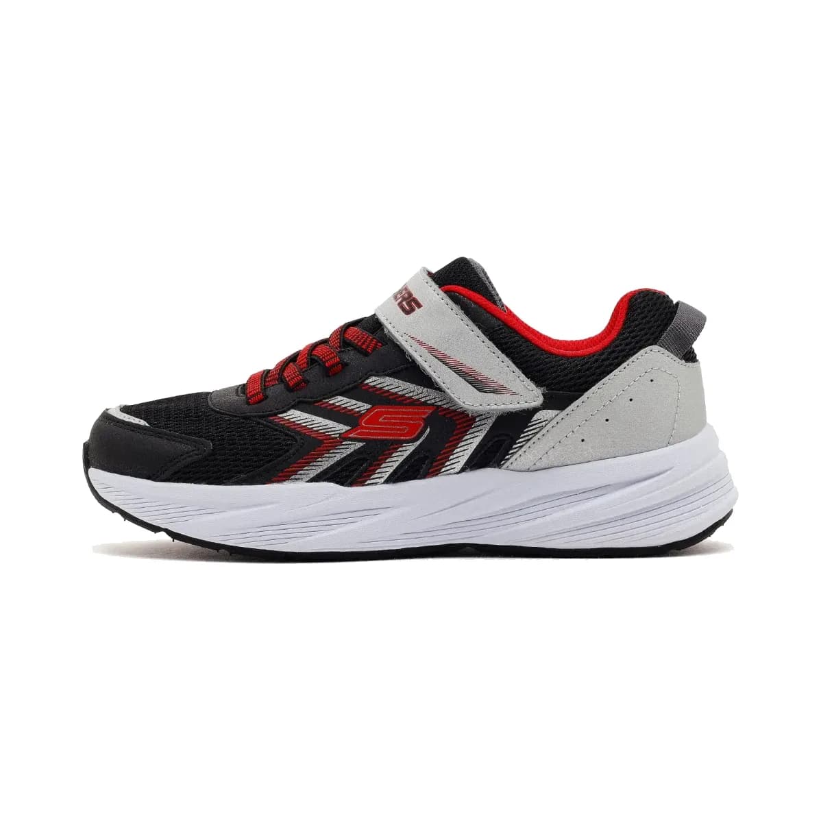 Skechers Microspec Tread Büyük Erkek Çocuk Siyah Spor Ayakkabı · 404115L-BKSR (2/5)