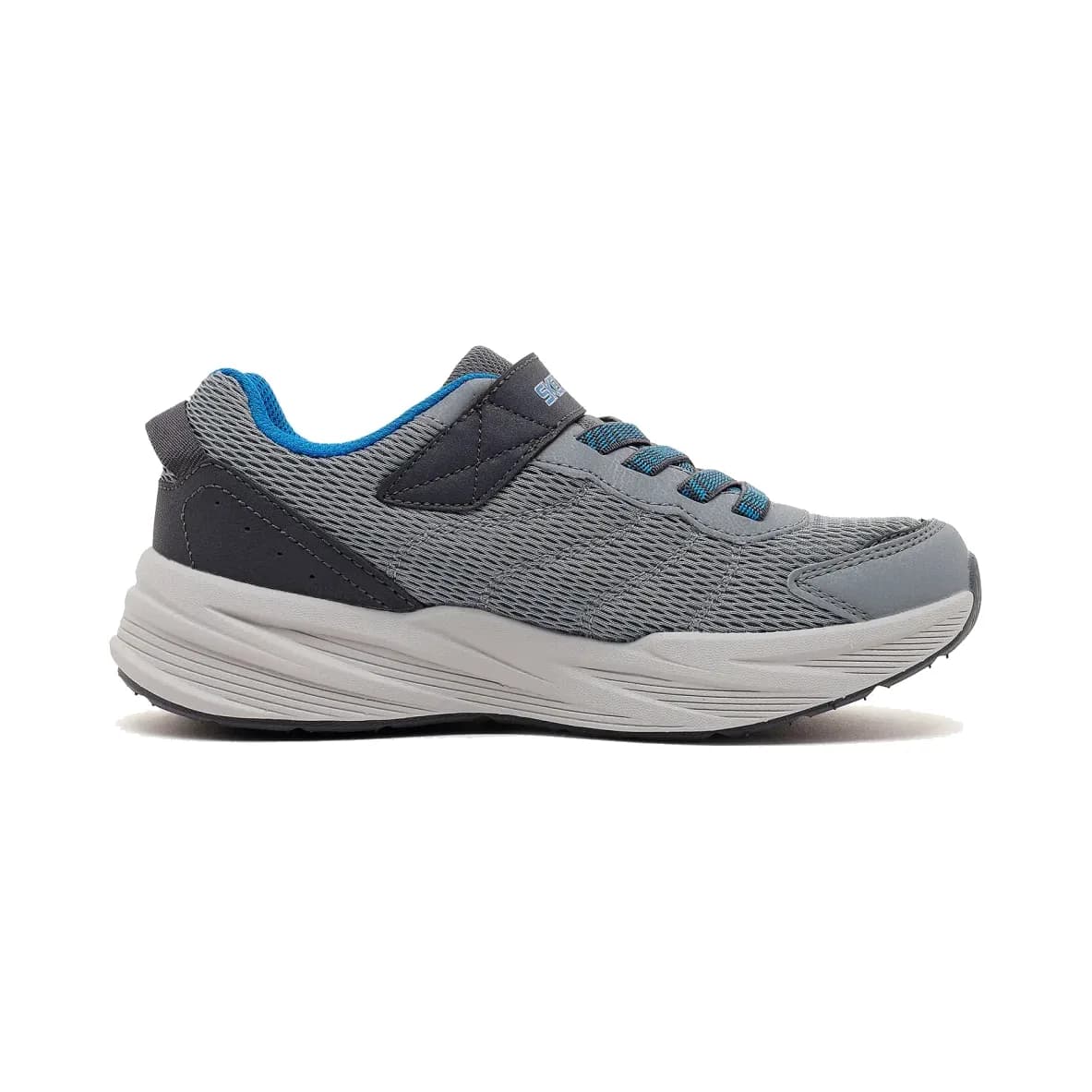 Skechers Microspec Tread Büyük Erkek Çocuk Gri Spor Ayakkabı · 404115L-GYBL