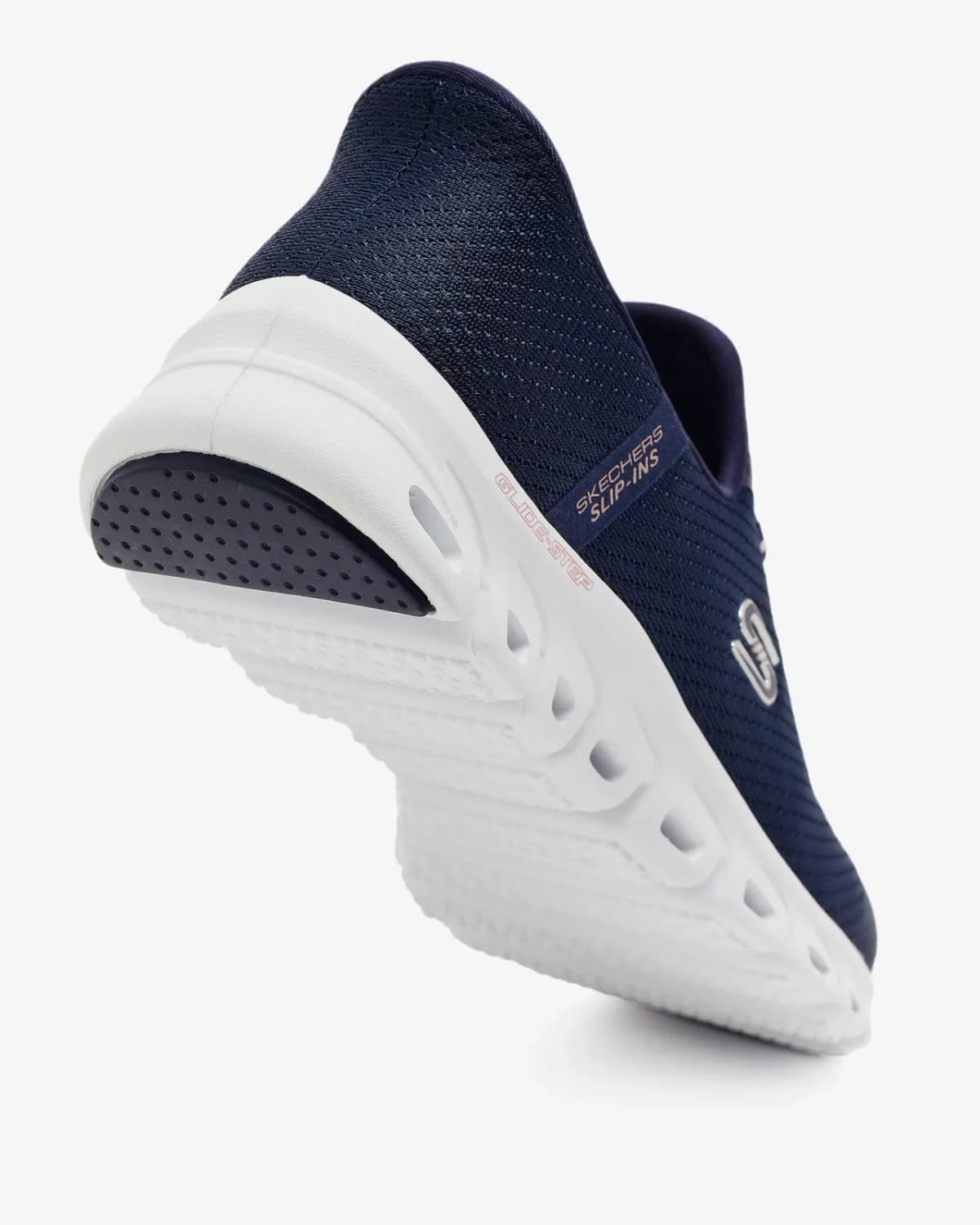 Skechers Glide-step Kadın Lacivert Spor Ayakkabı — Beyaz · 104547-NVY (7/7)