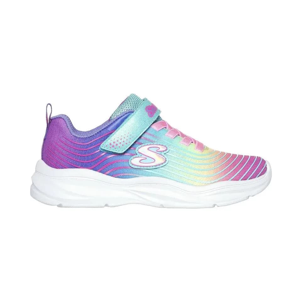 Skechers Power Jams - Pastel Speed Kız Çocuk Spor Ayakkabı — Mavi · 303554L-TQMT