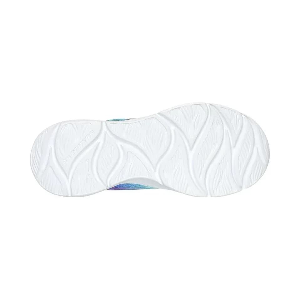 Skechers Power Jams - Pastel Speed Kız Çocuk Spor Ayakkabı — Mavi · 303554L-TQMT (4/8)