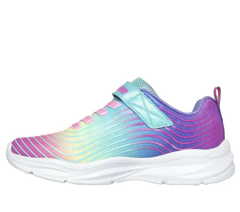 Skechers Power Jams - Pastel Speed Kız Çocuk Spor Ayakkabı — Mavi · 303554L-TQMT (5/8)