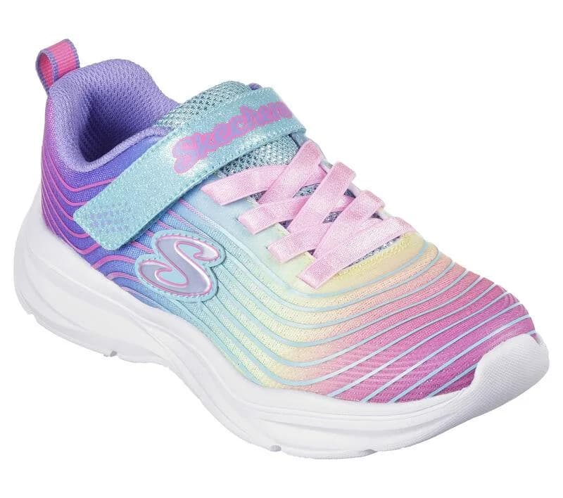 Skechers Power Jams - Pastel Speed Kız Çocuk Spor Ayakkabı — Mavi · 303554L-TQMT (6/8)