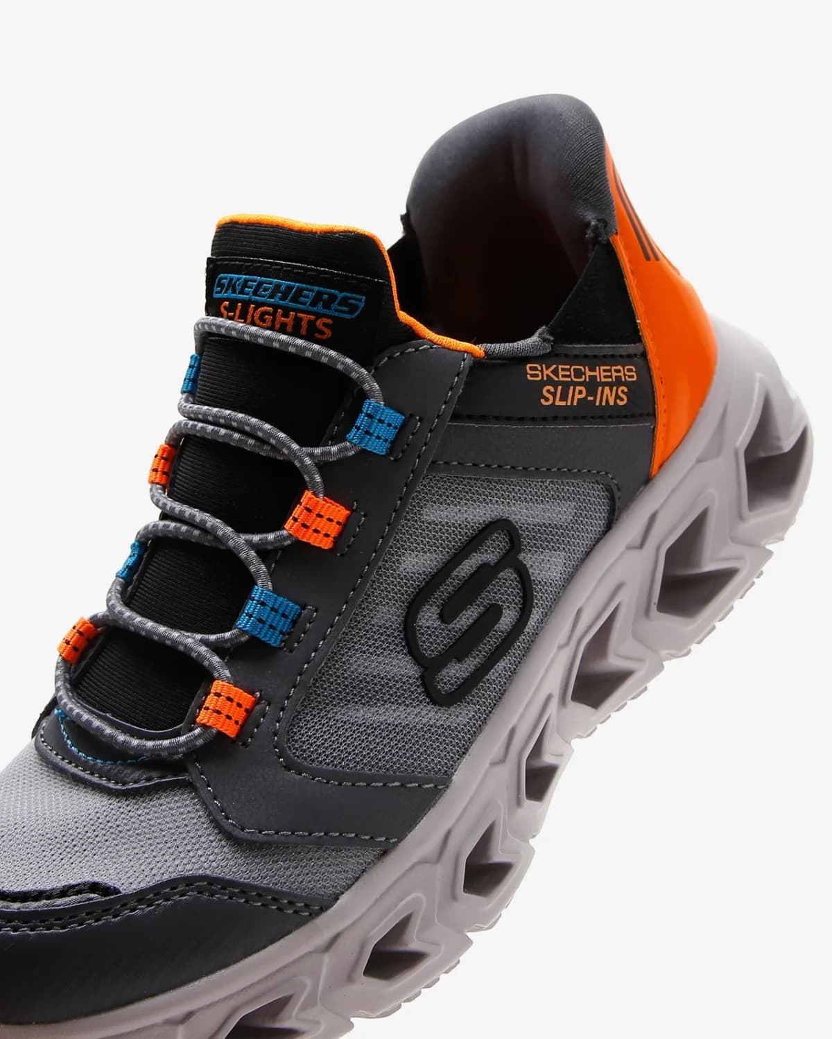 Skechers Hypno-Flash 2.0 - Odelux Erkek Çocuk Spor Ayakkabı — Kırmızı · 403843L-CCOR (8/8)