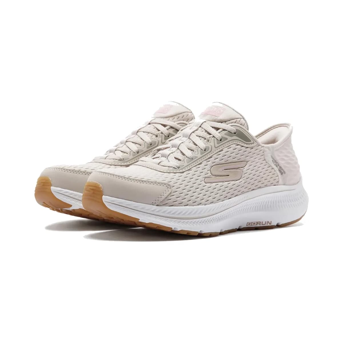 Skechers Go Run Consistent 2.0 - Endure Kadın Spor Ayakkabı — Bej · 128615-NTPK (4/8)