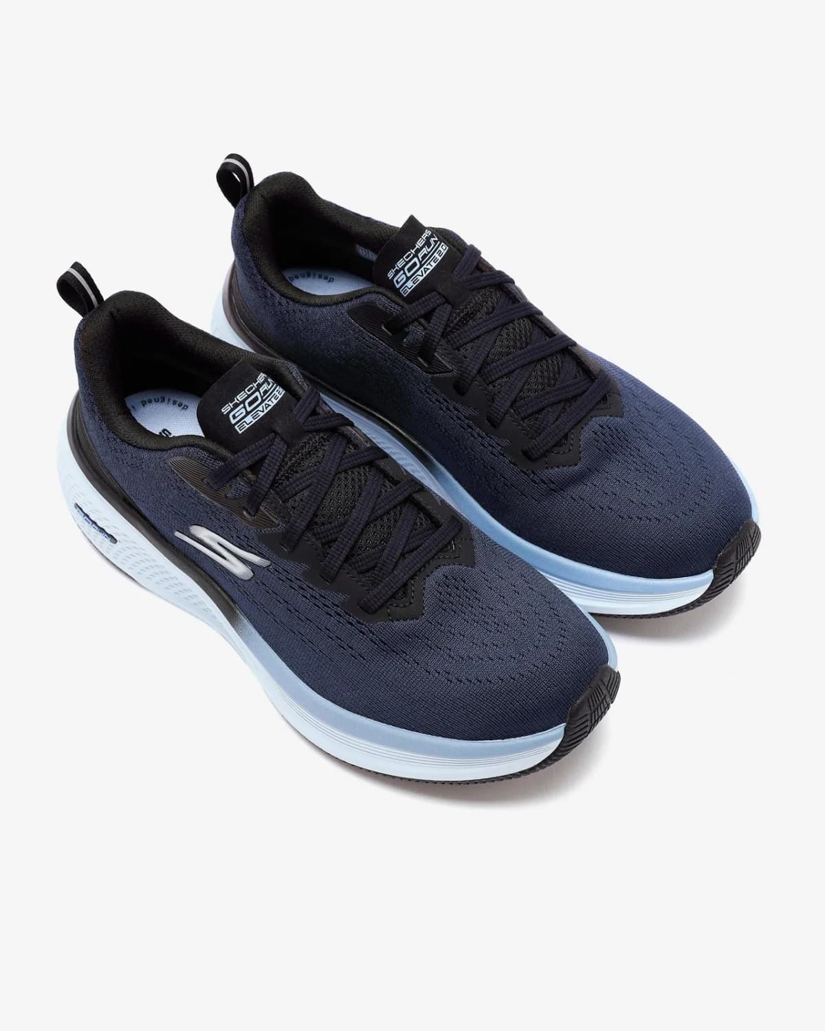 Skechers Go Run Elevate 2.0 Kadın Spor Ayakkabı — Siyah · 129000-BKBL (7/8)
