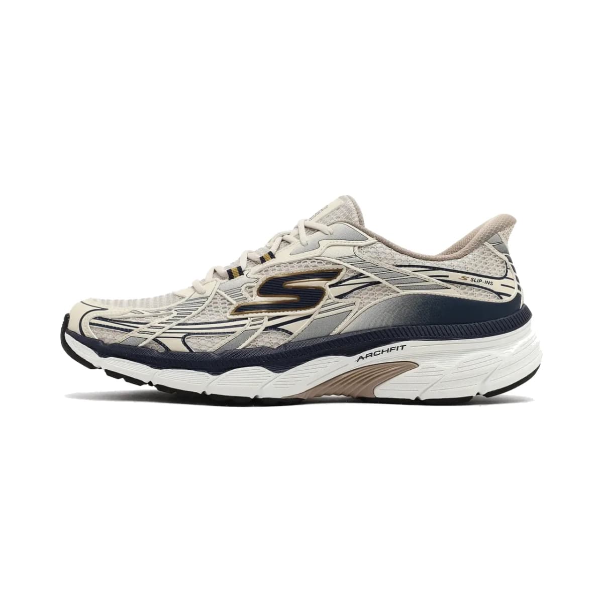 Skechers Go Run Arch Fit 2.0 - Juniper Erkek Bej Spor Ayakkabı · 221103-TPNV (2/7)