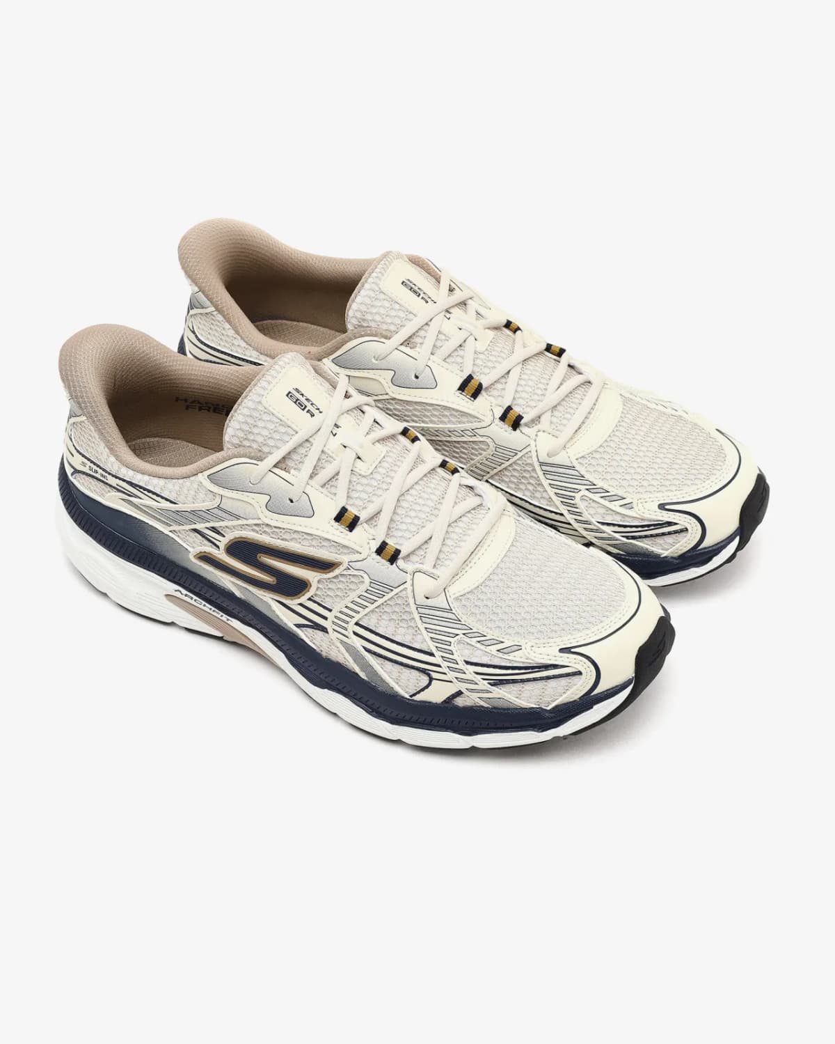 Skechers Go Run Arch Fit 2.0 - Juniper Erkek Bej Spor Ayakkabı · 221103-TPNV (6/7)