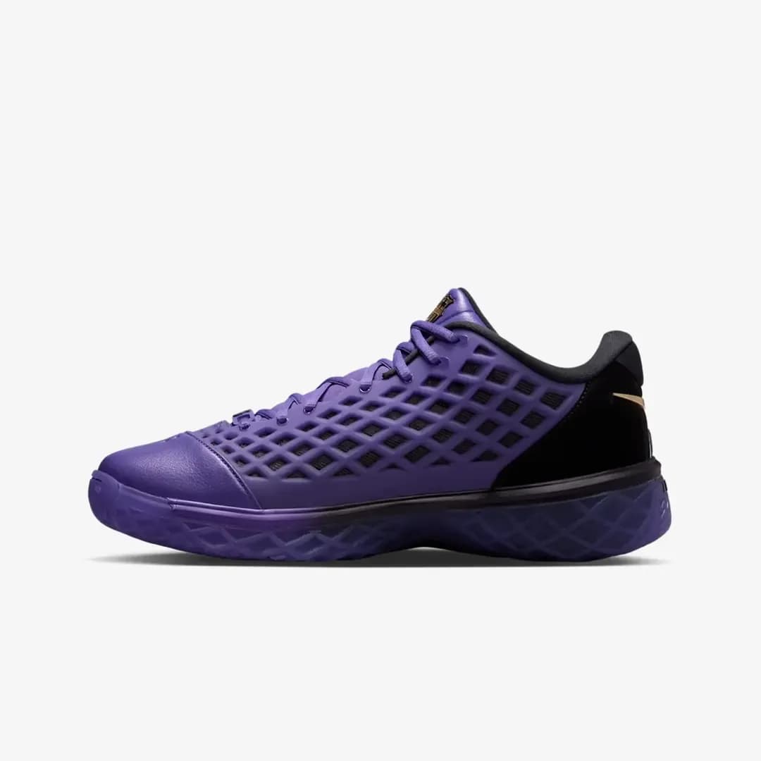 Kobe 3 Low Protro x FC Barcelona 'Black Electric Purple' görsel 2