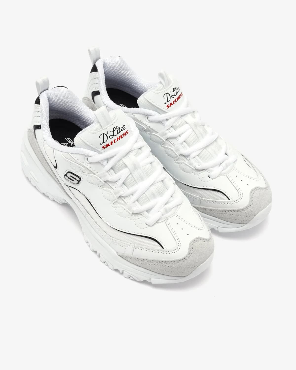 Skechers D'lites - New Heat Kadın Beyaz Sneakers · 150231-WBK (6/12)