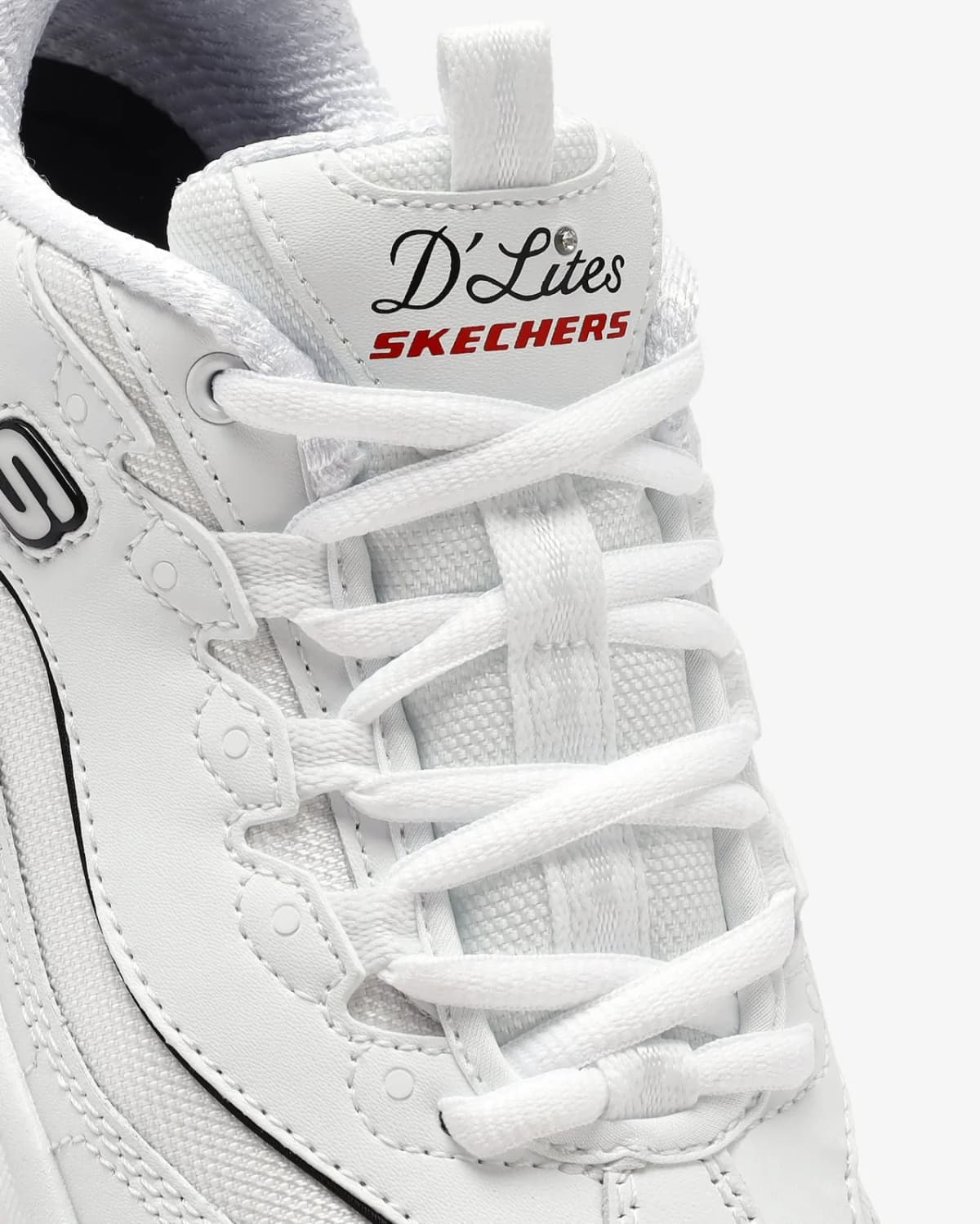 Skechers D'lites - New Heat Kadın Beyaz Sneakers · 150231-WBK (7/12)